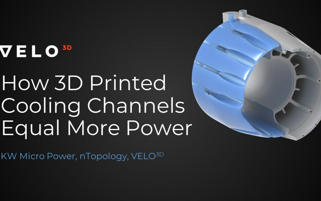 How 3D Printed Cooling Channel Equal More Power
