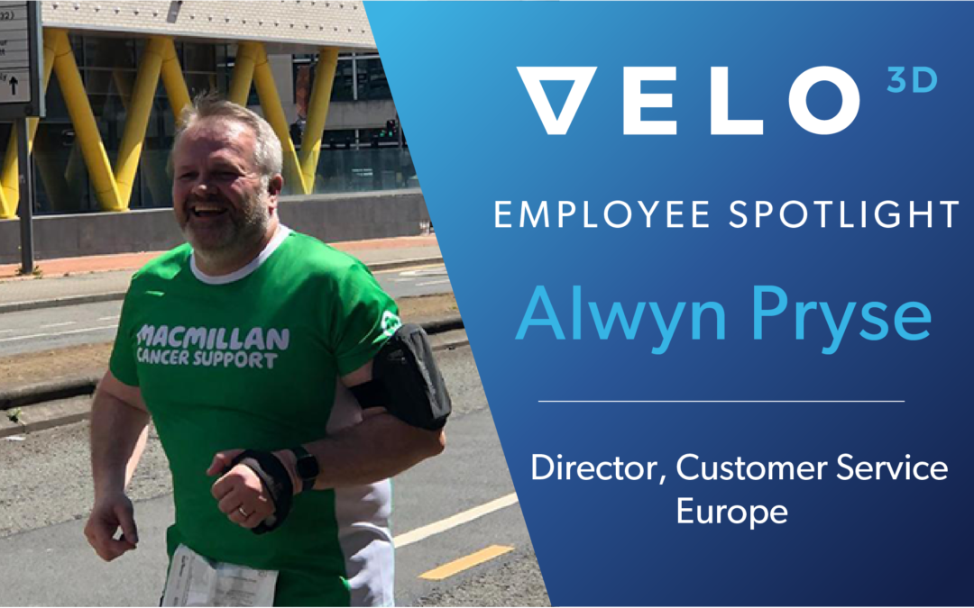 Riflettori puntati sui dipendenti di Velo3D: Alwyn Pryse – Direttore, Servizio clienti