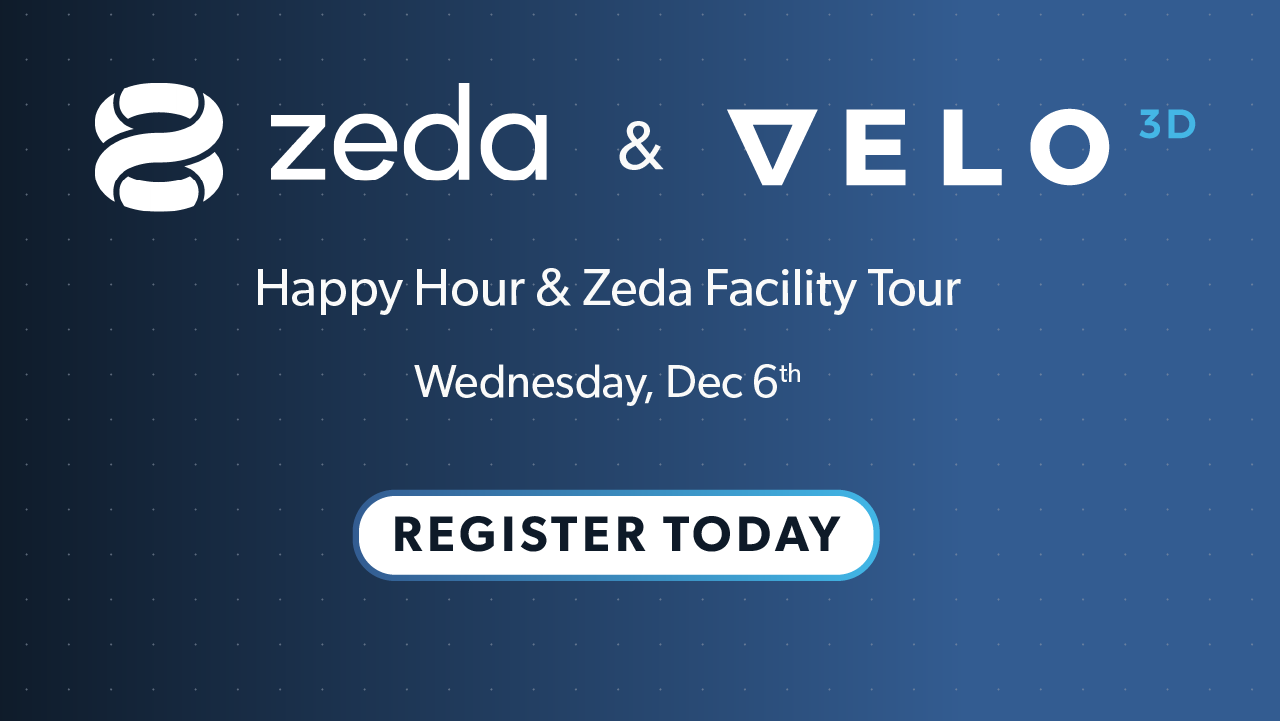 Zeda Inc Facility Tour and Happy Hour Event